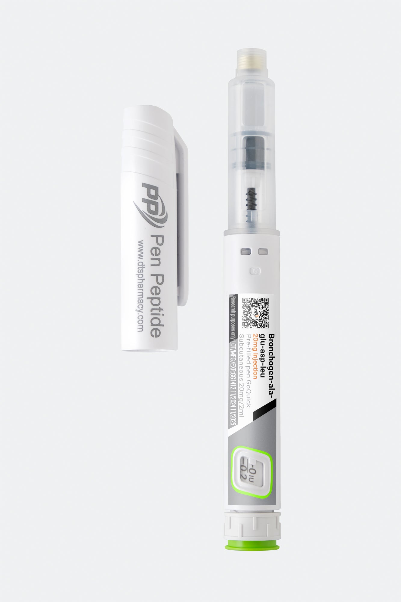 peptide bronchogen in a pen