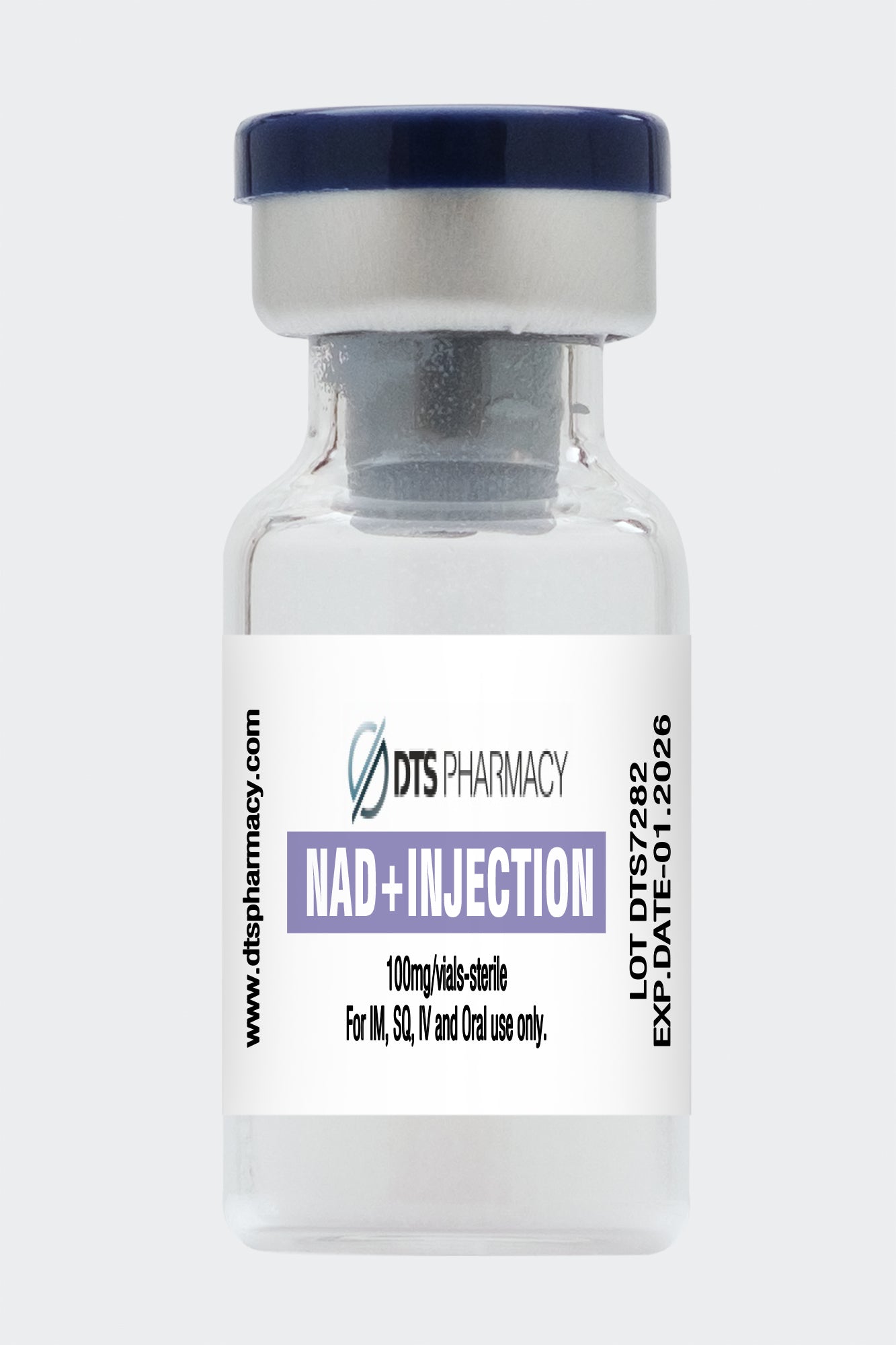 NAD+ vial for IV Therapy 100mg.