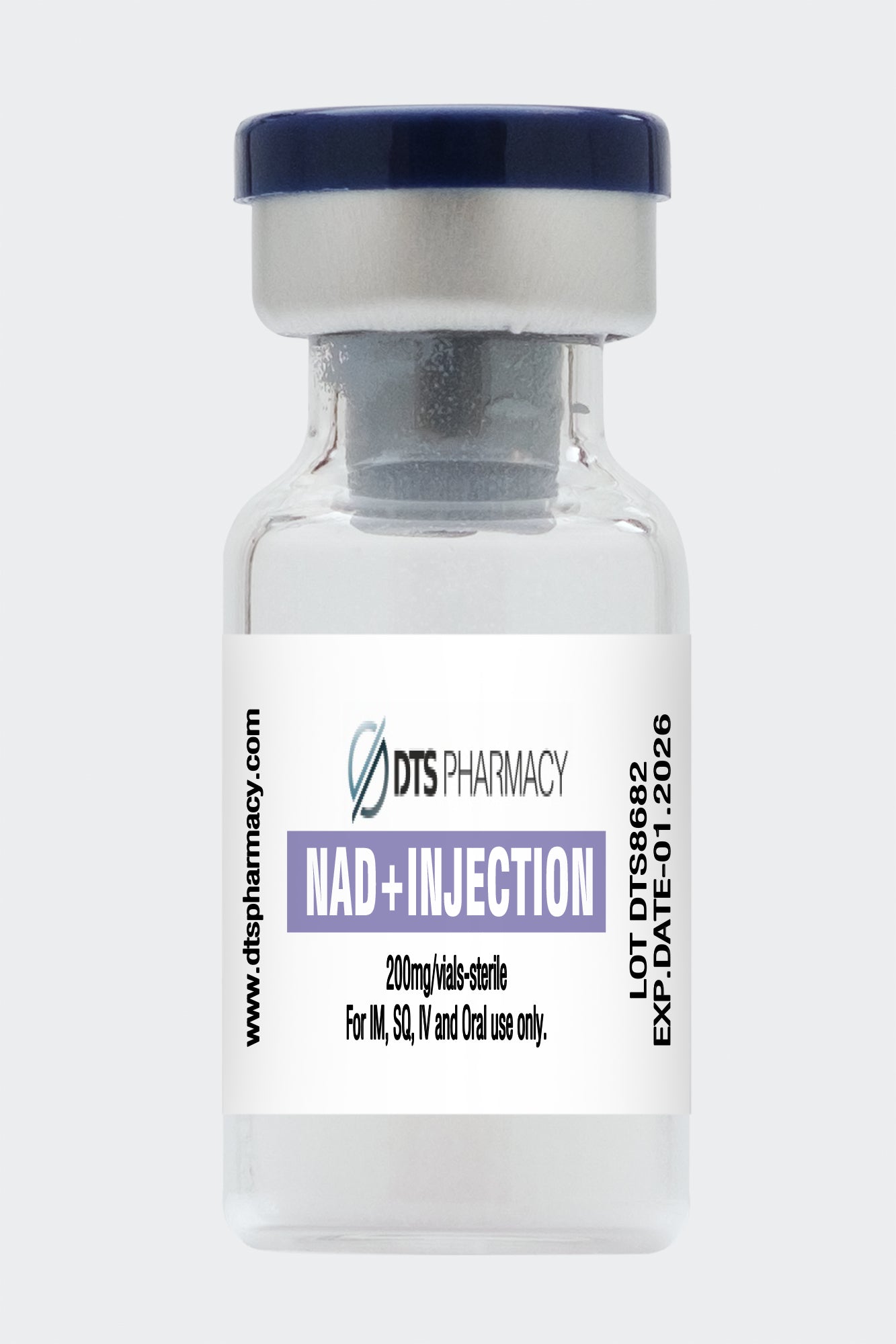 NAD+ Nicotinamide vial for IV Therapy 200mg.