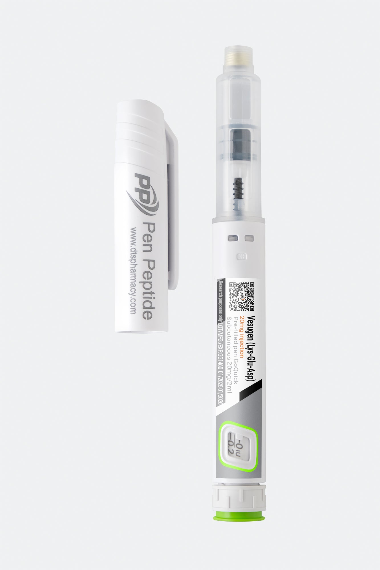 Peptide vesugen lys glu asp in a pen